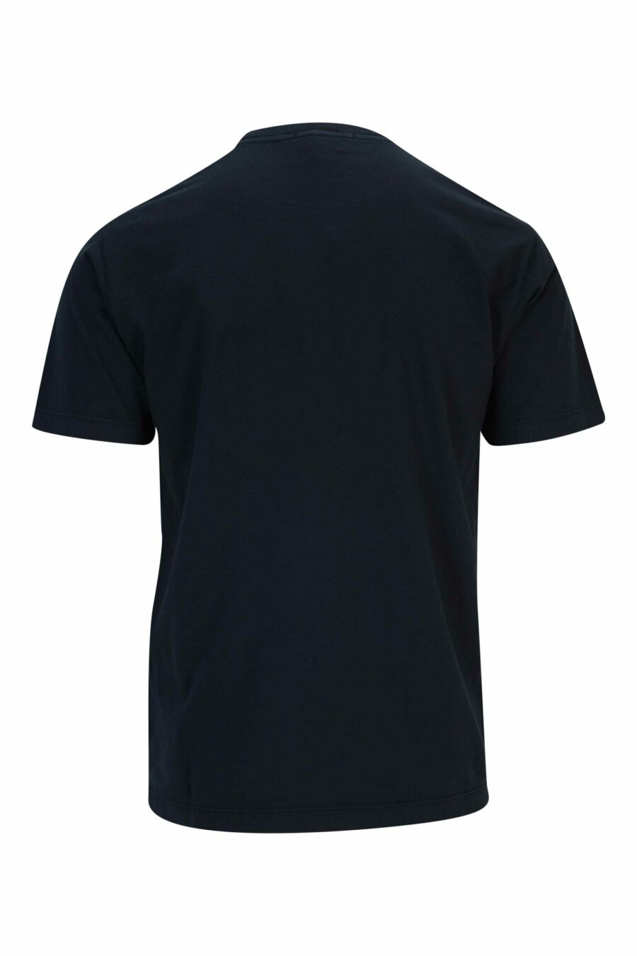 Camiseta azul oscuro con estampado logo brújula centrado - 8052572911934 1 scaled