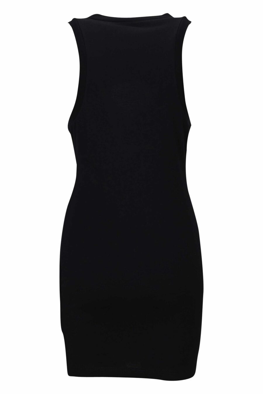 Schwarzes Kleid mit transparentem Herz-Logo in der Mitte - 8054148299798 1 skaliert