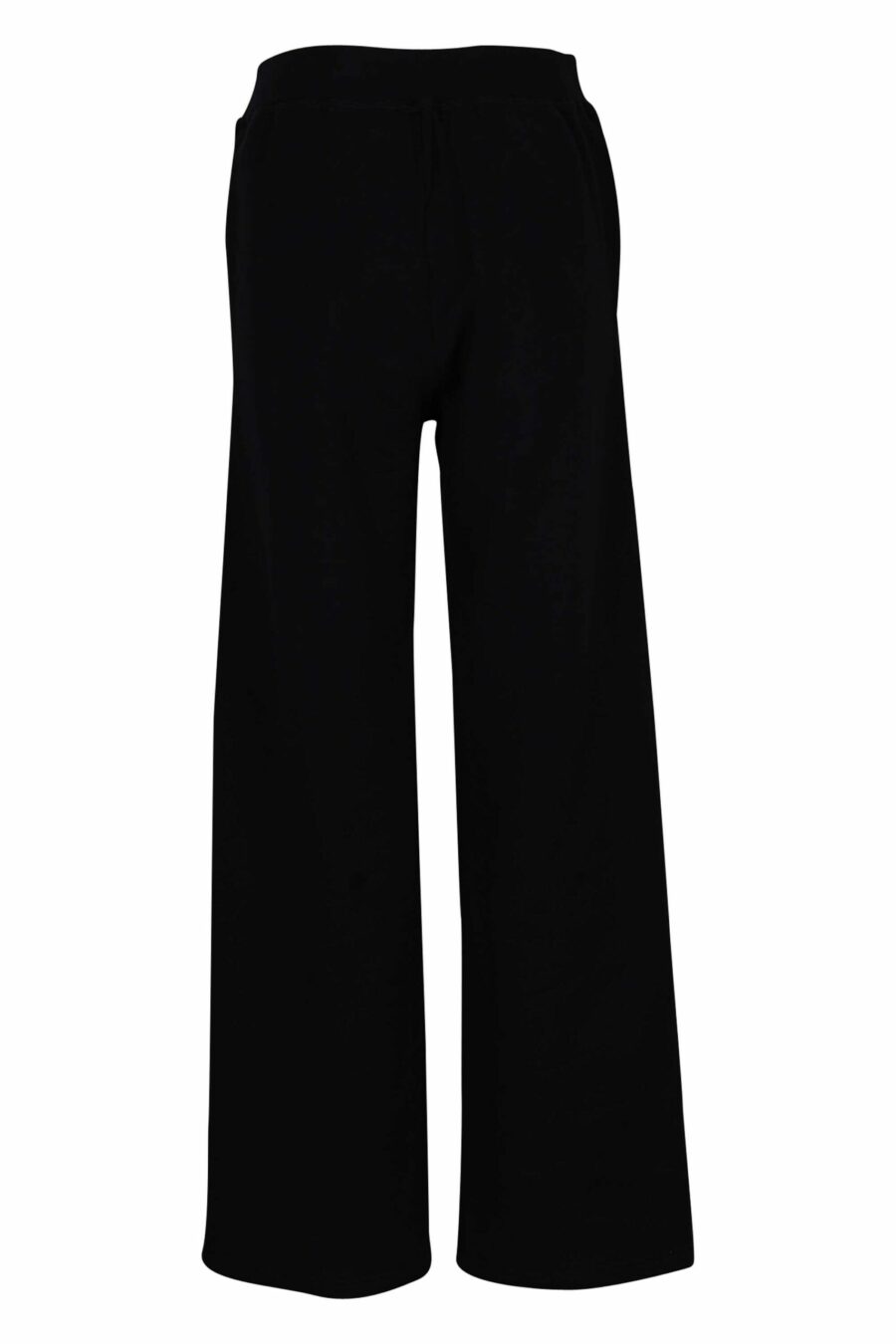 Black trousers with transparent heart logo - 8054148304249 2 scaled
