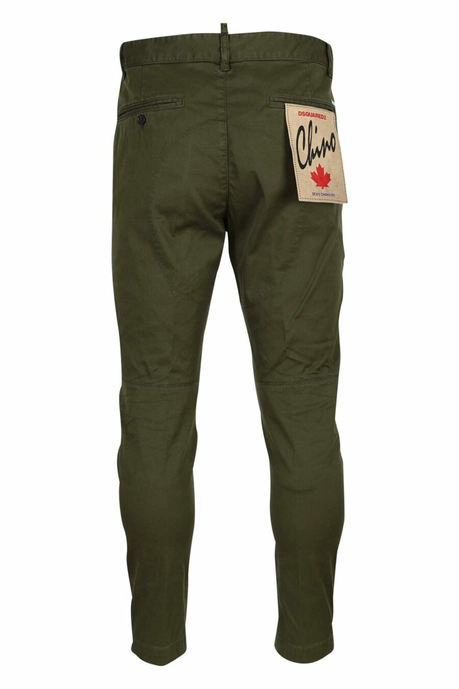 Pantalon "sexy chino" vert militaire - 8054148321741 2 échelles