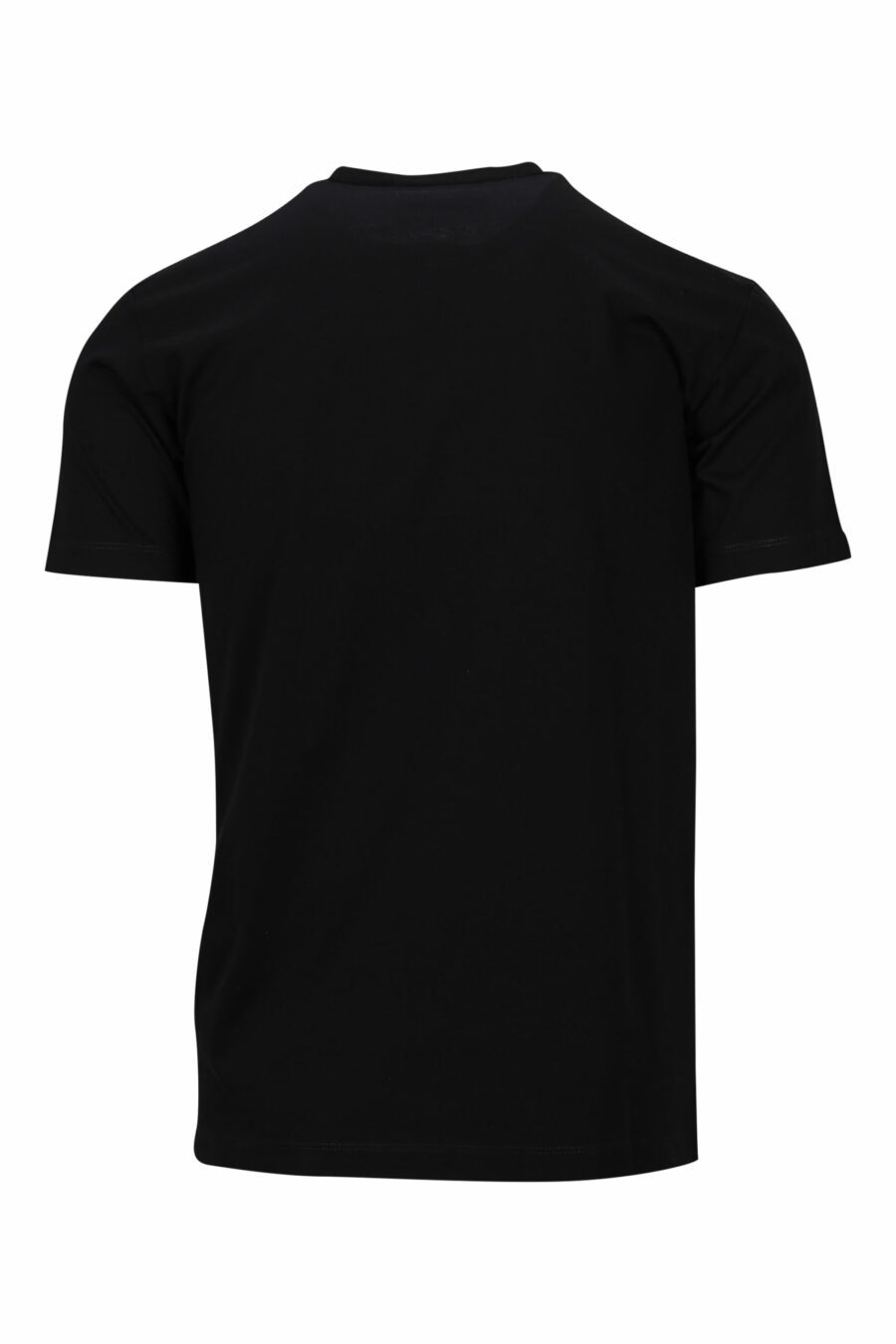 T-shirt black with logo on small plate - 8054148370800 scaled