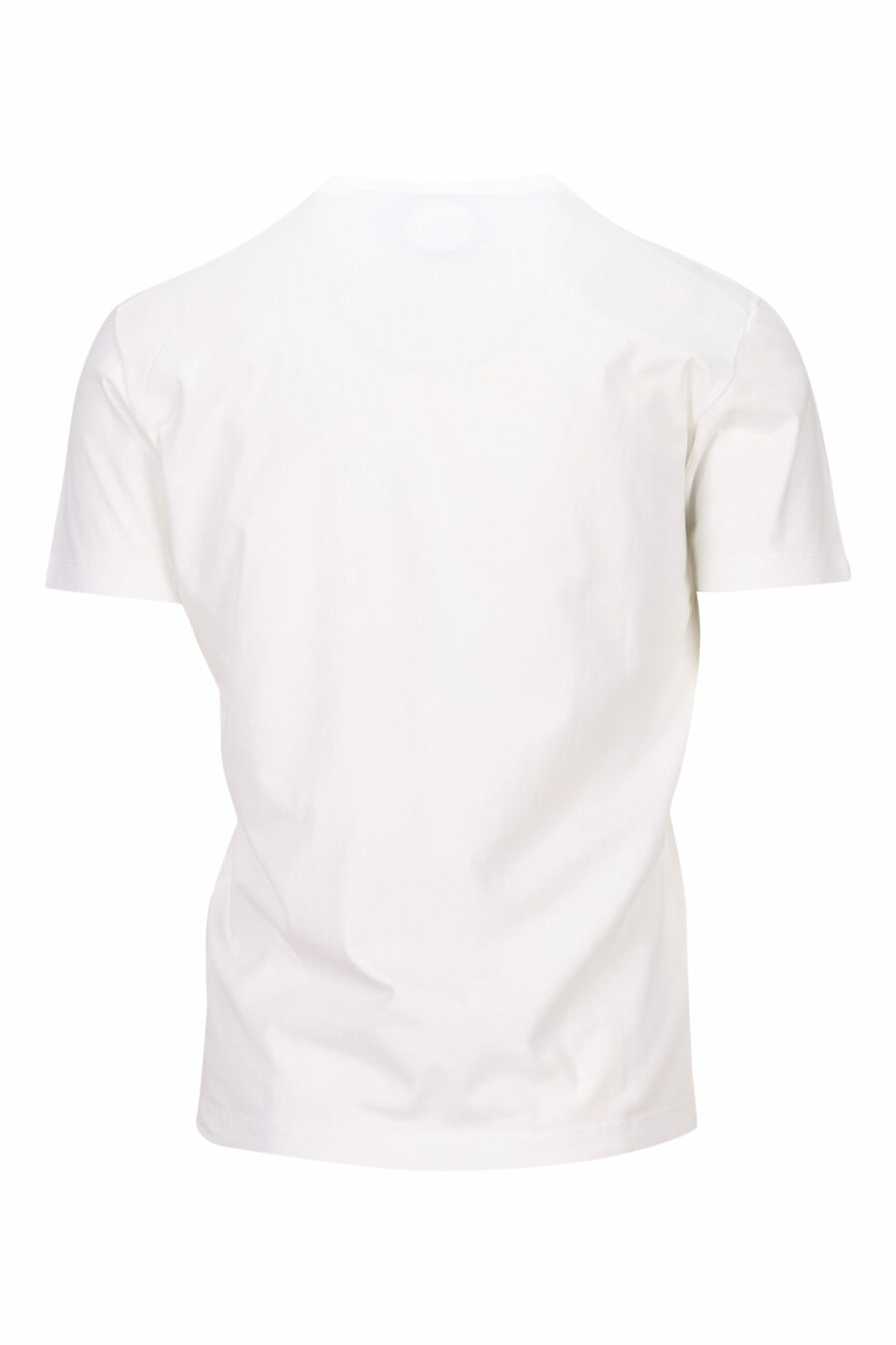 Camiseta blanca con logo en placa pequeña - 8054148404369 1 scaled