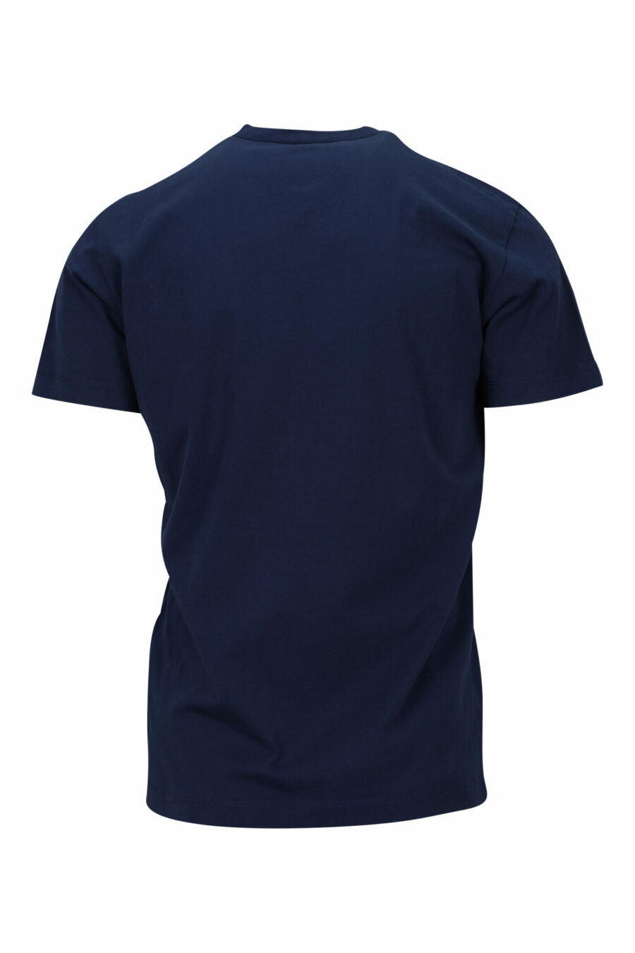 Camiseta azul oscura con minilogo "ceresio 9, milano" - 8054148505196 1 scaled
