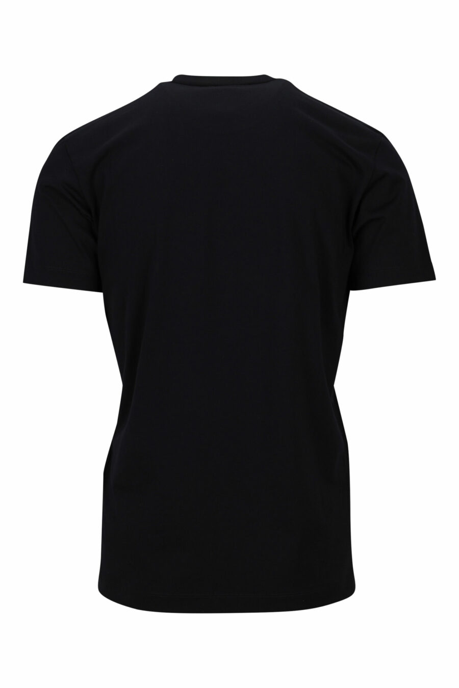 Camiseta negra con minilogo "ceresio 9, milano" - 8054148505264 1 scaled