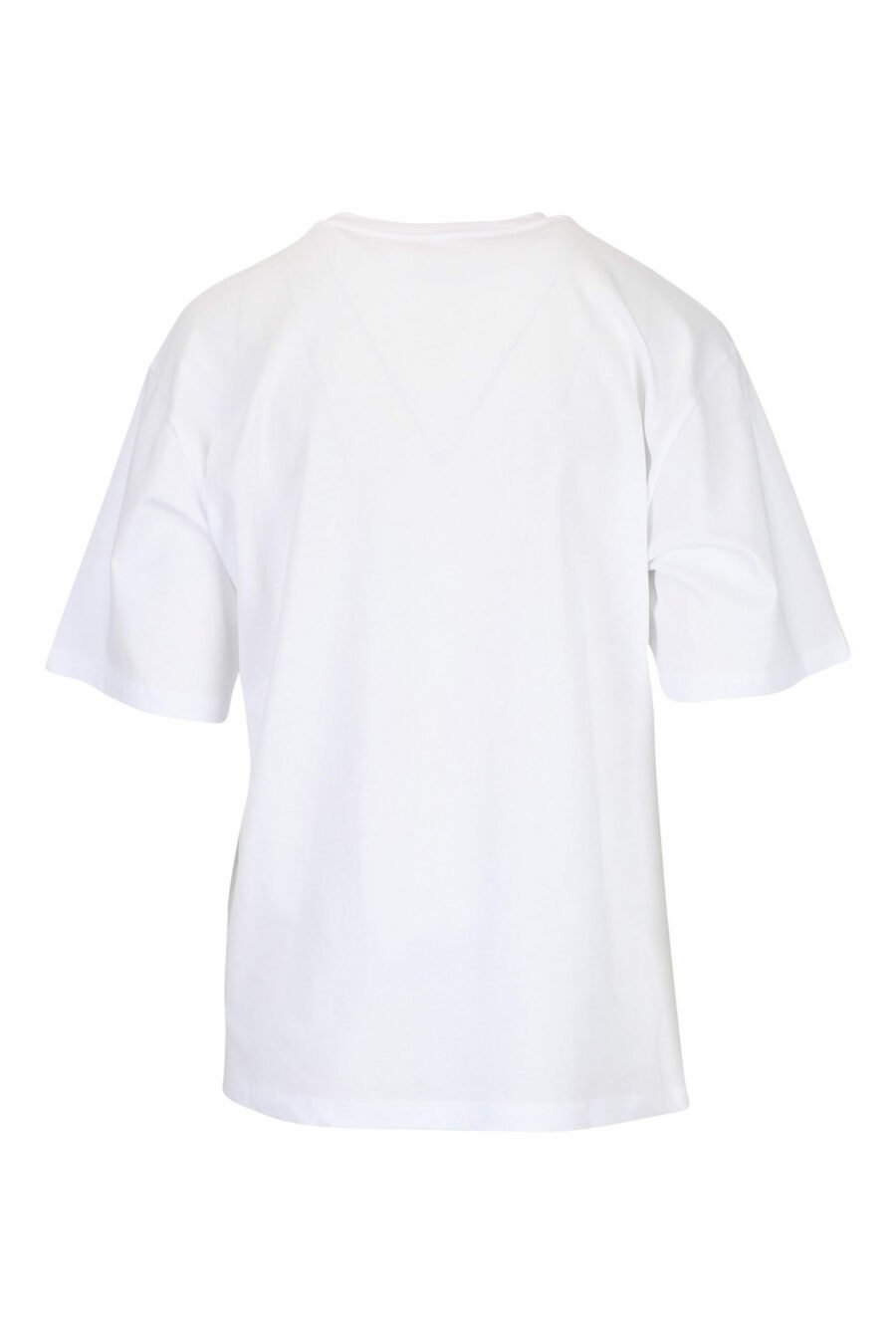 T-shirt blanc avec impression optique - 8054943308046 1 scaled