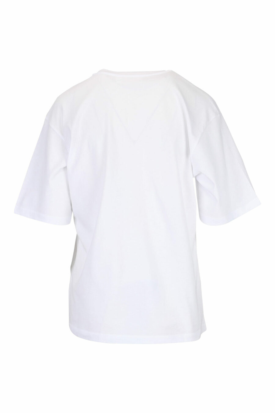Camiseta blanca con estampado de corazón - 29710541060133 1 scaled
