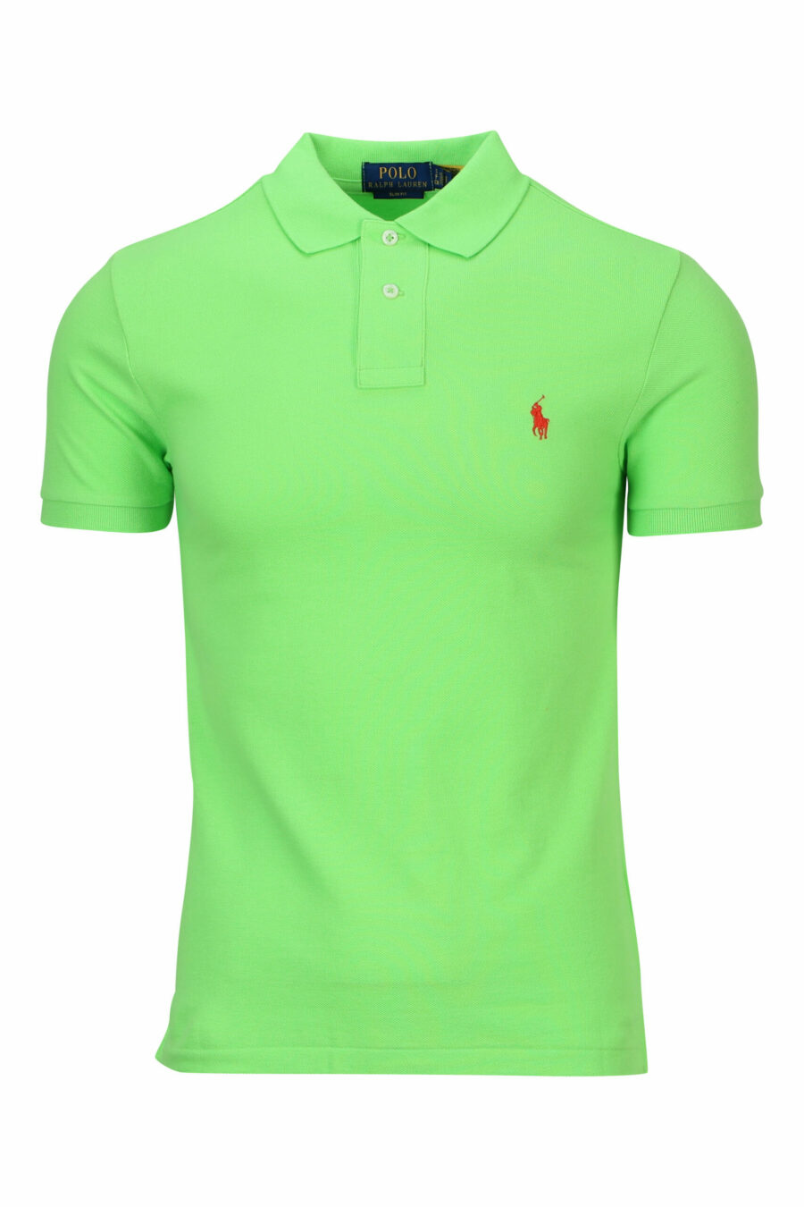 Pólo verde claro com mini-logotipo "polo" - 3616411864338