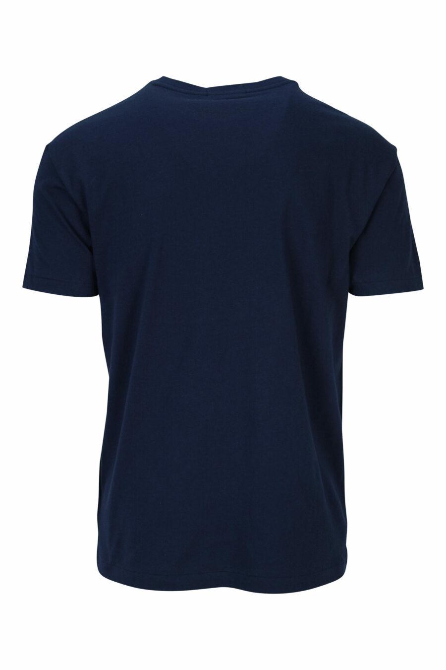 Dark blue T-shirt with white "polo" maxilogo - 3616535909311 1 scaled