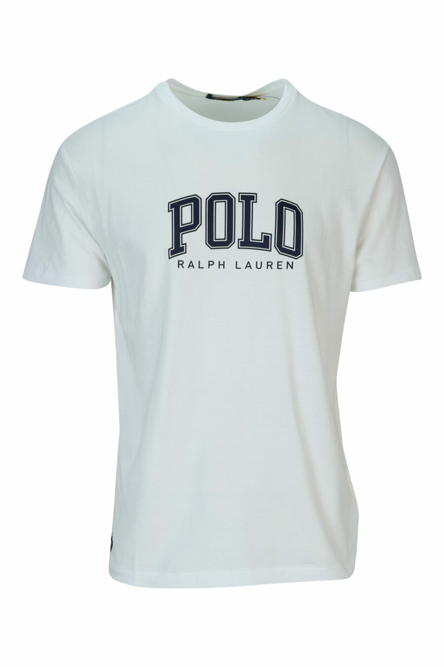 Weißes T-Shirt mit schwarzem "Polo"-Maxilogo - 3616536391115 skaliert