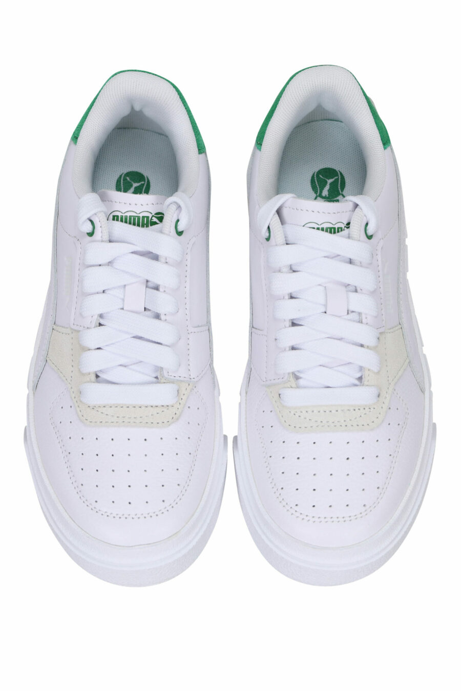 Sapatilhas brancas com verde "cali court" - 4065454941770 4 scaled