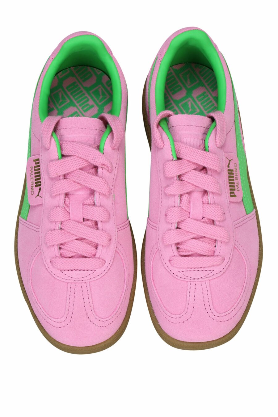 Trainers "palermo" fuchsia with green - 4099685699247 4 scaled