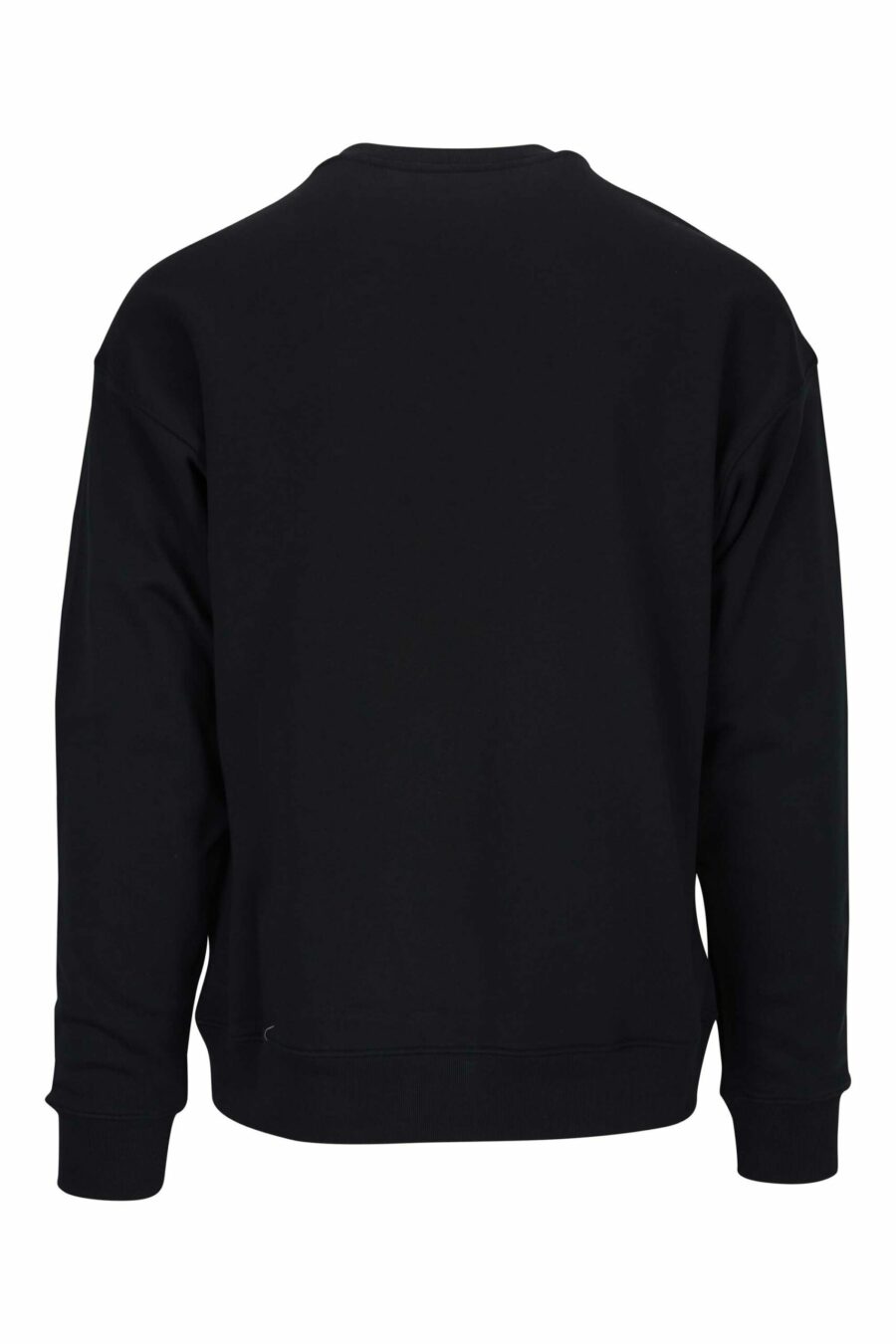 Schwarzes Sweatshirt mit einfarbig gepunktetem Bären-Maxilogo - 667113458274 1 skaliert
