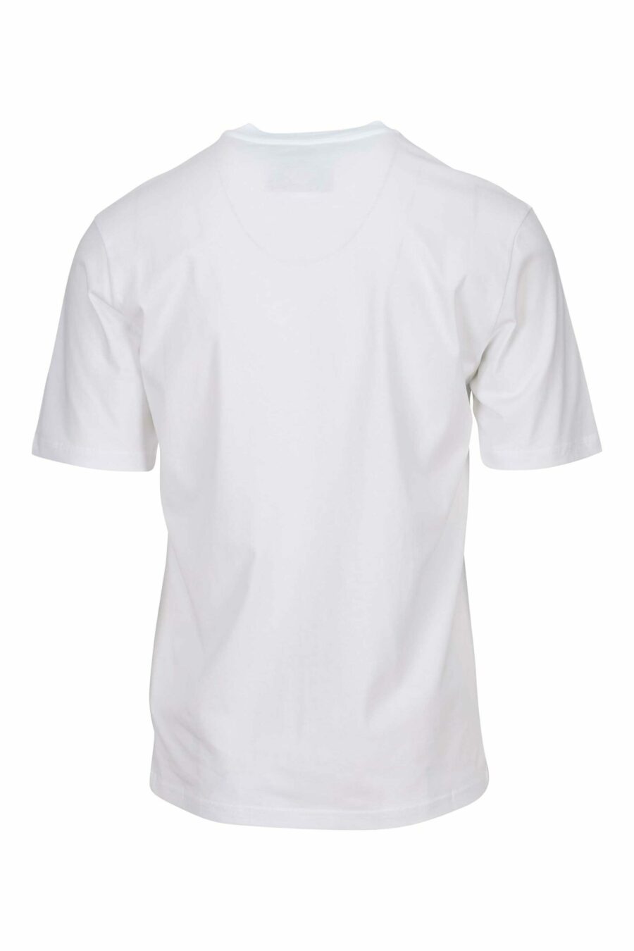 T-shirt branca com desenho de mini logótipo de urso - 667113767673 1 à escala