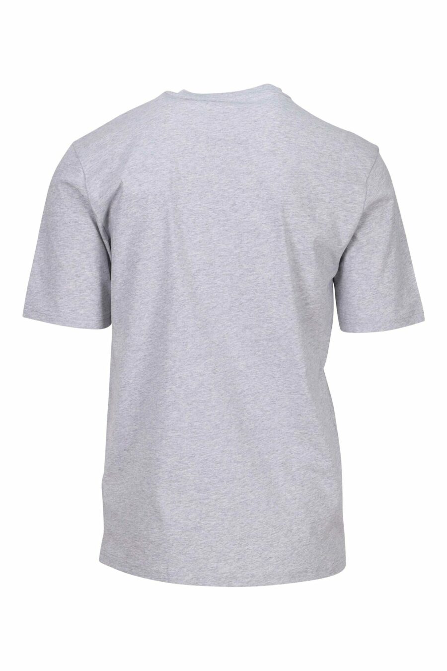 Graues T-Shirt mit Mini-Logo-Zeichnung eines Bären - 667113767741 1 skaliert