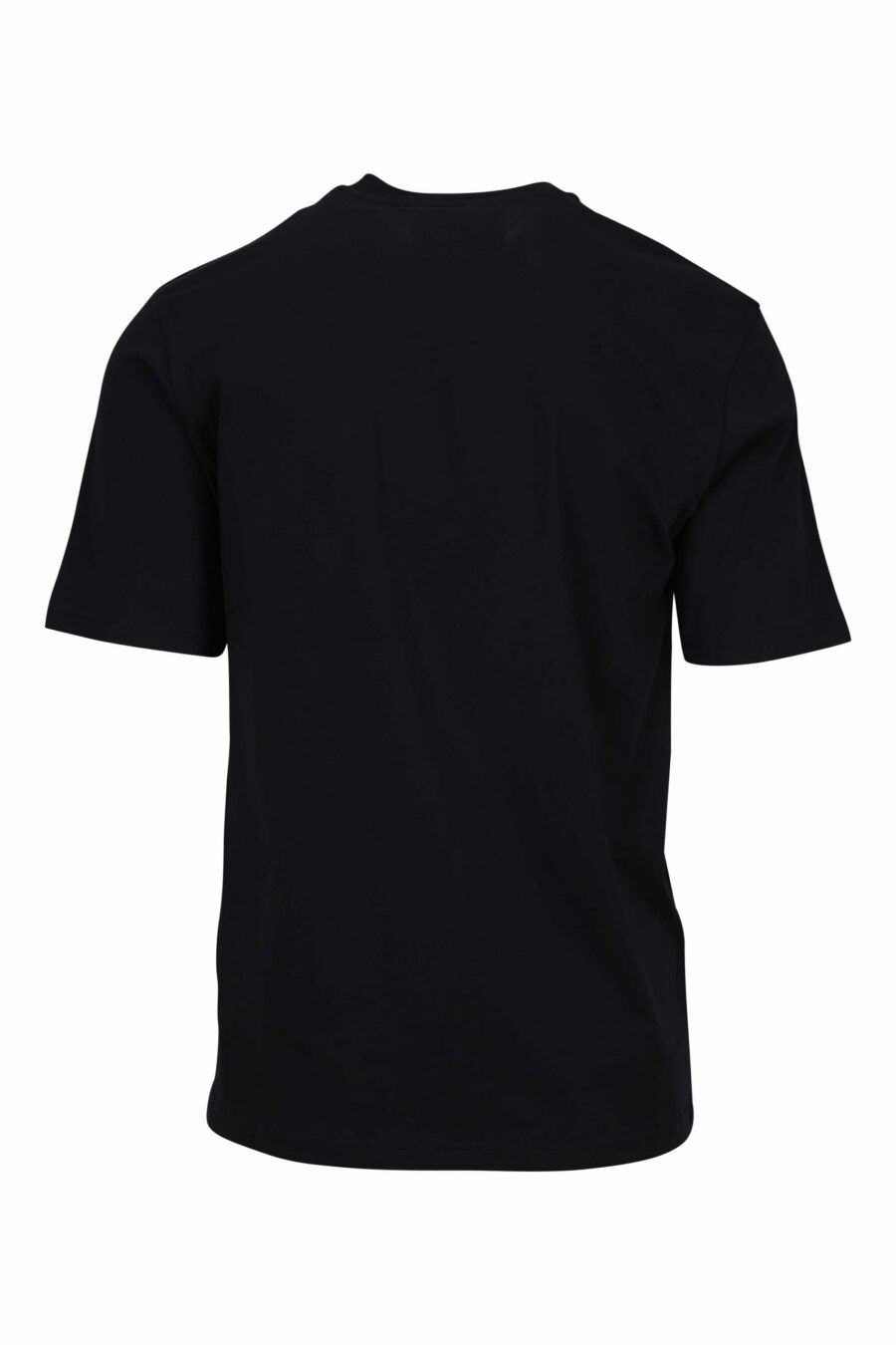 Black T-shirt with bear mini-logo drawing - 667113767819 1 scaled