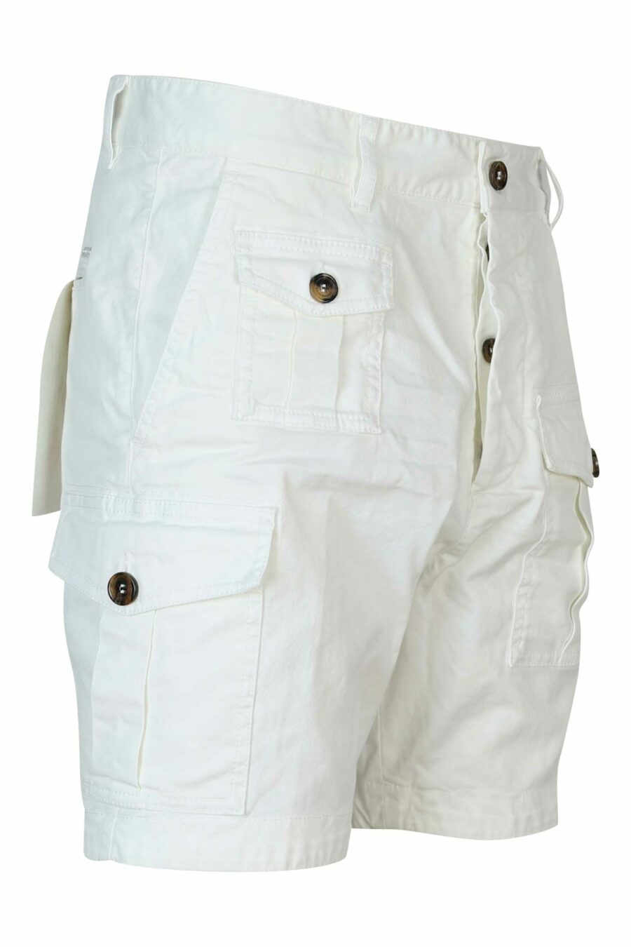 White denim shorts "sexy cargo shorts" - 8052134622513 1 scaled