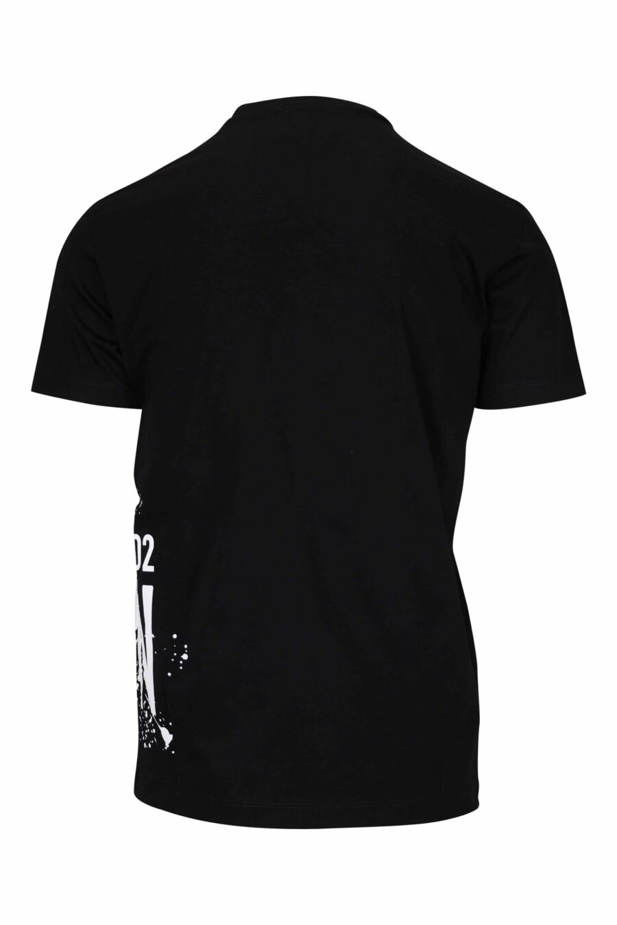 Camiseta negra con maxilogo "icon splash" bajo - 8054148293758 1 scaled