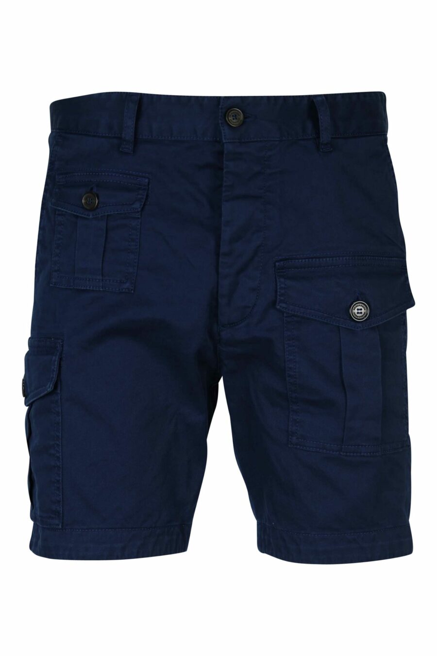 Pantalón azul oscuro corto "sexy cargo" - 8054148321772 scaled