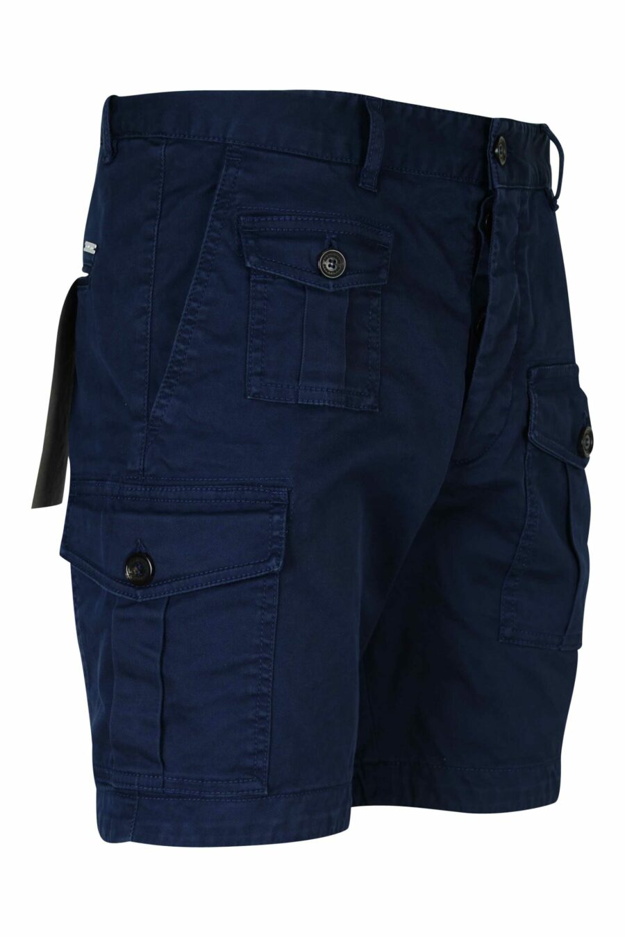 Pantalón azul oscuro corto "sexy cargo" - 8054148321772 1 scaled