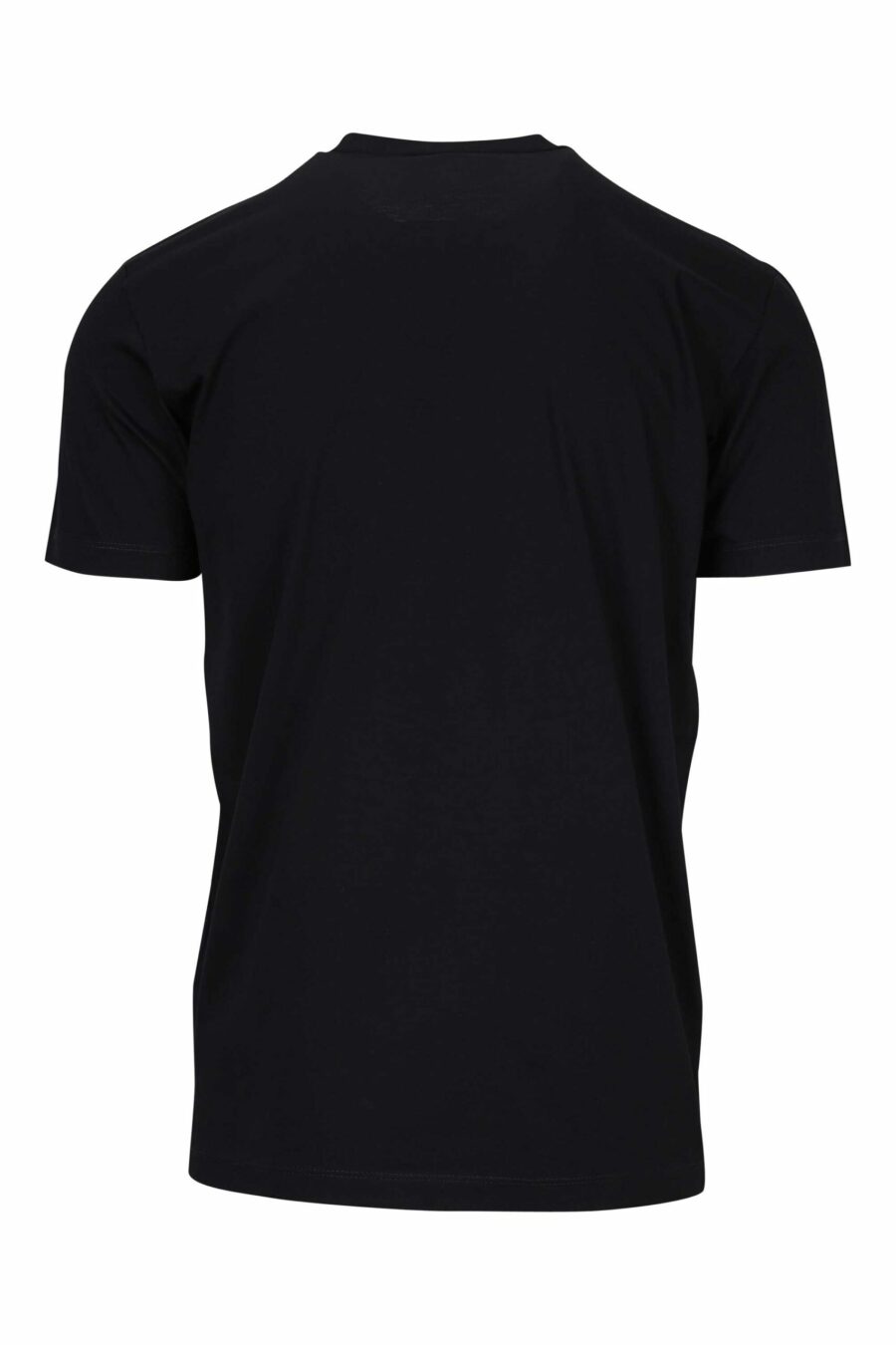 Black T-shirt with "icon" logo stamps - 8054148362744 1 scaled
