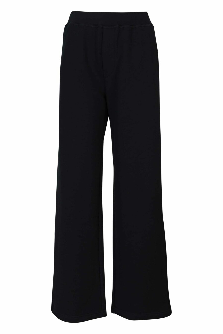 Wide black trousers with logo - 8054148457945 1 scaled
