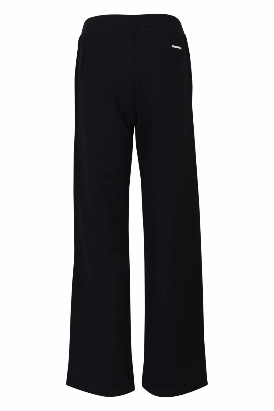 Wide black trousers with logo - 8054148457945 2 scaled