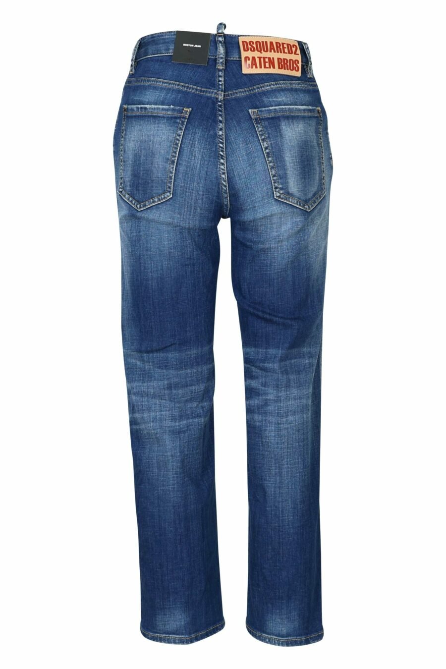 Blue "boston jean" worn trousers - 8054148460044 2 scaled