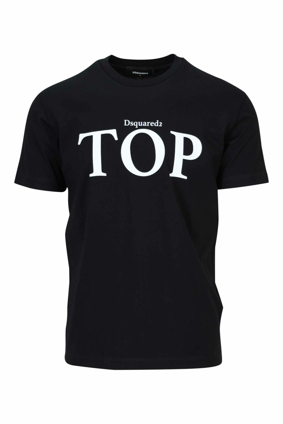T-shirt noir avec maxilogo "top" - 8054148570927 en échelle