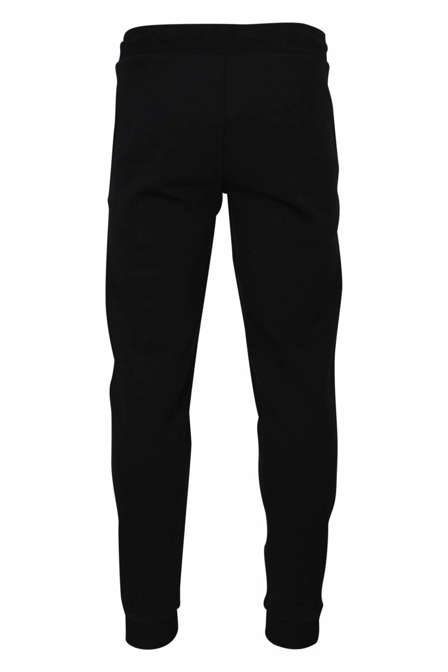 Pantalón de chándal negro con minilogo "lux identity" blanco en placa negra - 8057970666158 1 scaled