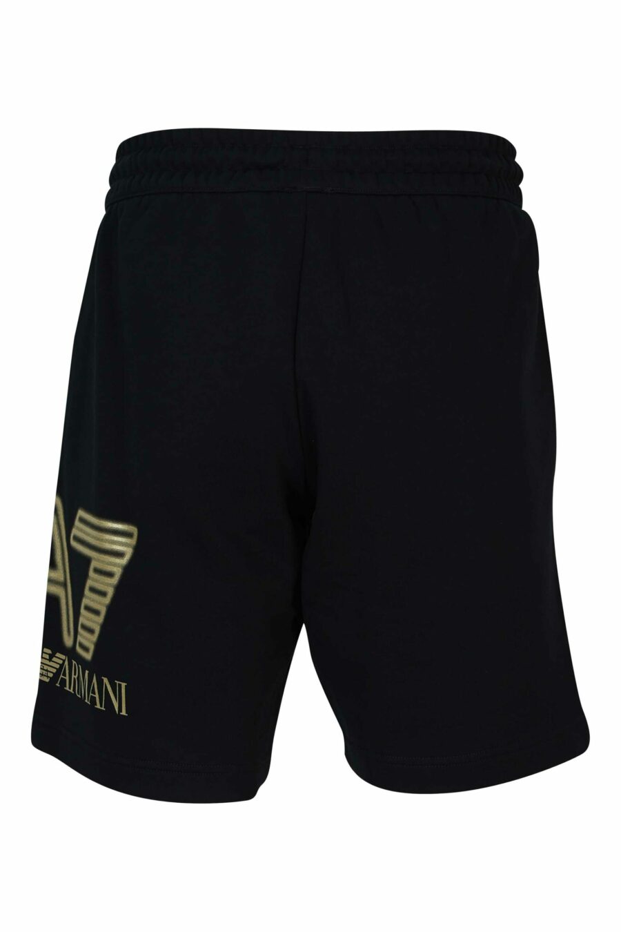 Tracksuit bottoms black with gold "lux identity" maxilogue on the side - 8058947466702 2 scaled