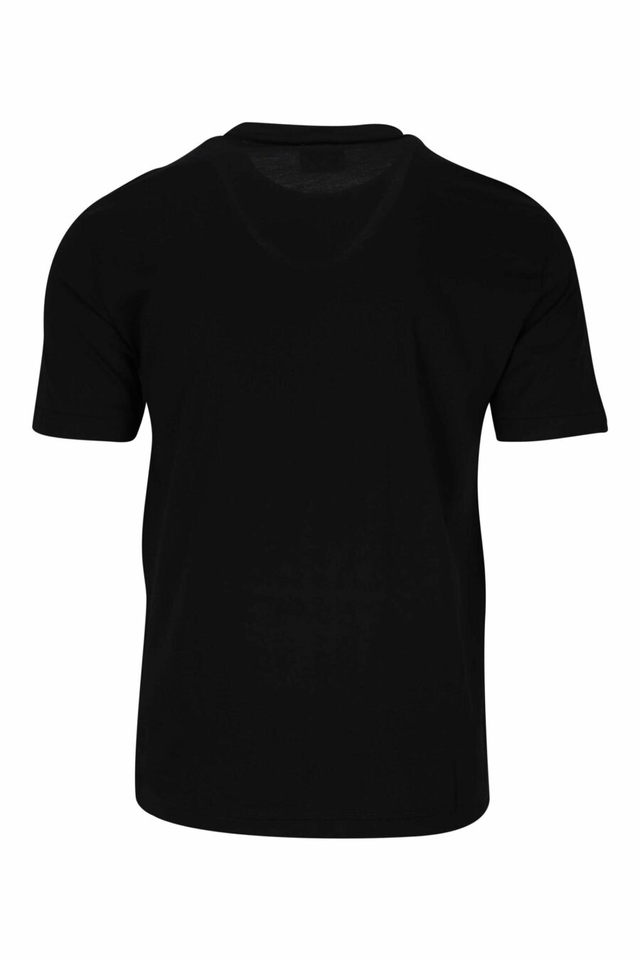 T-shirt preta com mini-logotipo "lux identity" em fita preta - 8058947490189 1 scaled