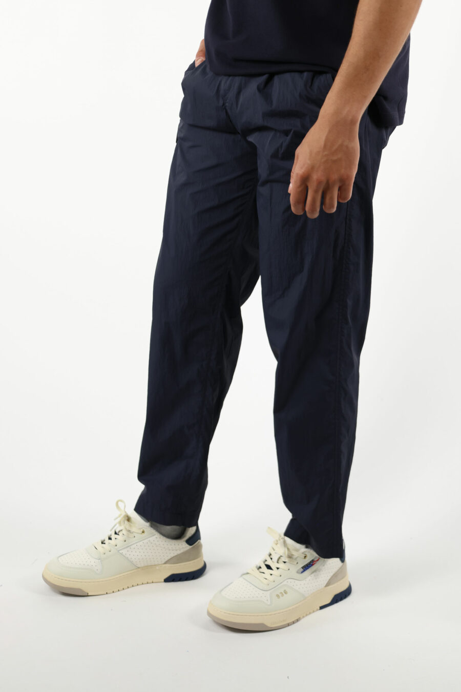 Pantalón azul con logotipo - 111491