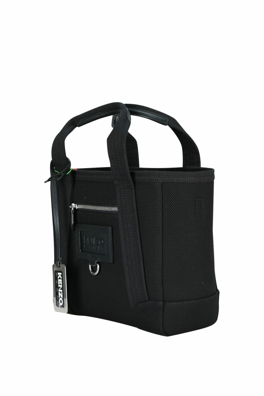 Tote bag bandolera negro con logo "kenzo tag" - 3612230579071 1 scaled
