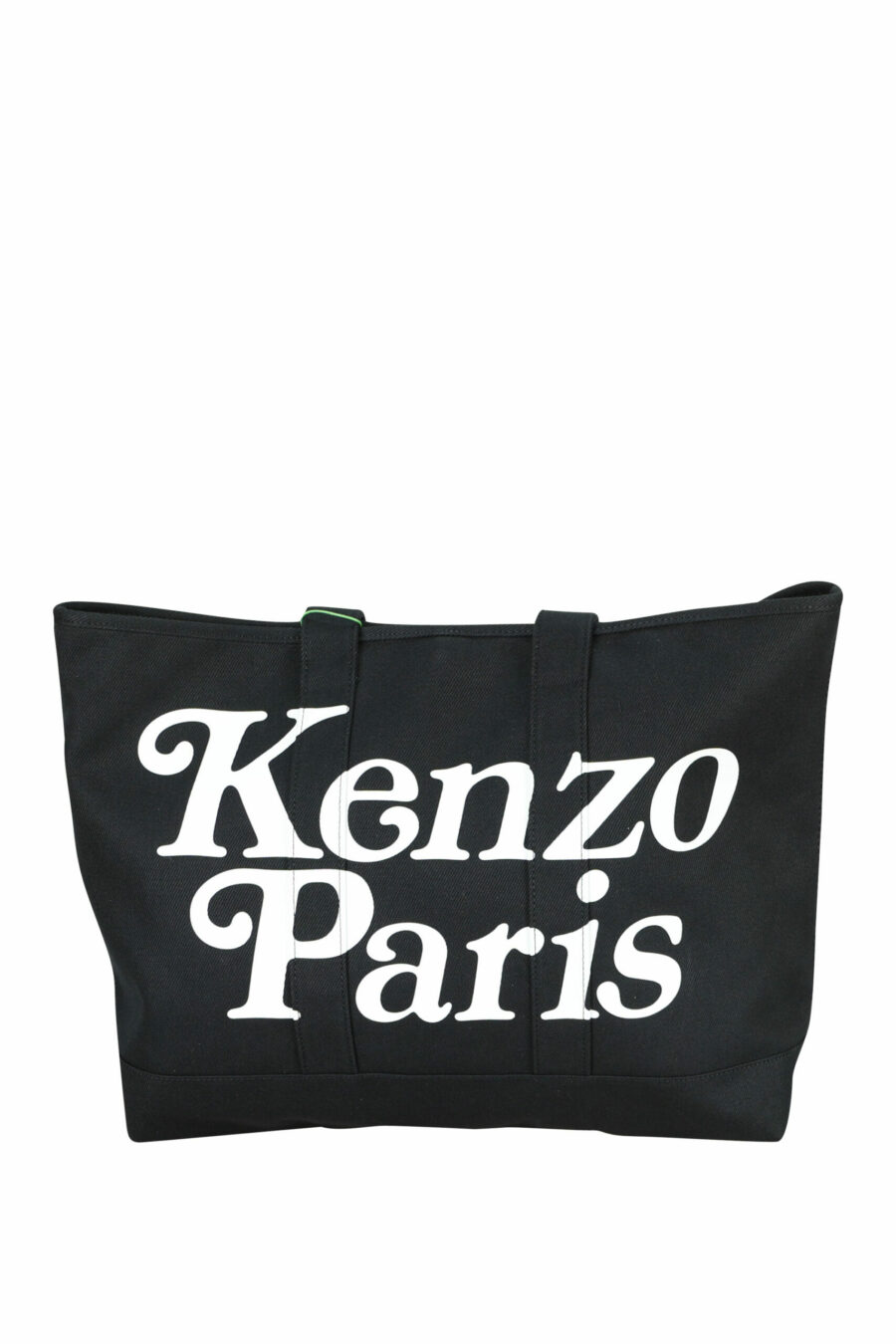 Tote bag negro con maxilogo "kenzo utility" - 3612230581388 scaled