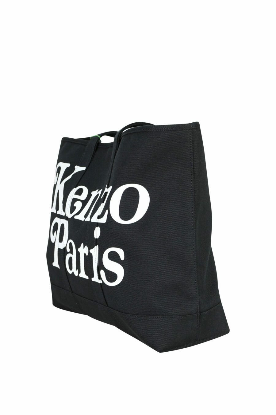 Tote bag negro con maxilogo "kenzo utility" - 3612230581388 1 scaled