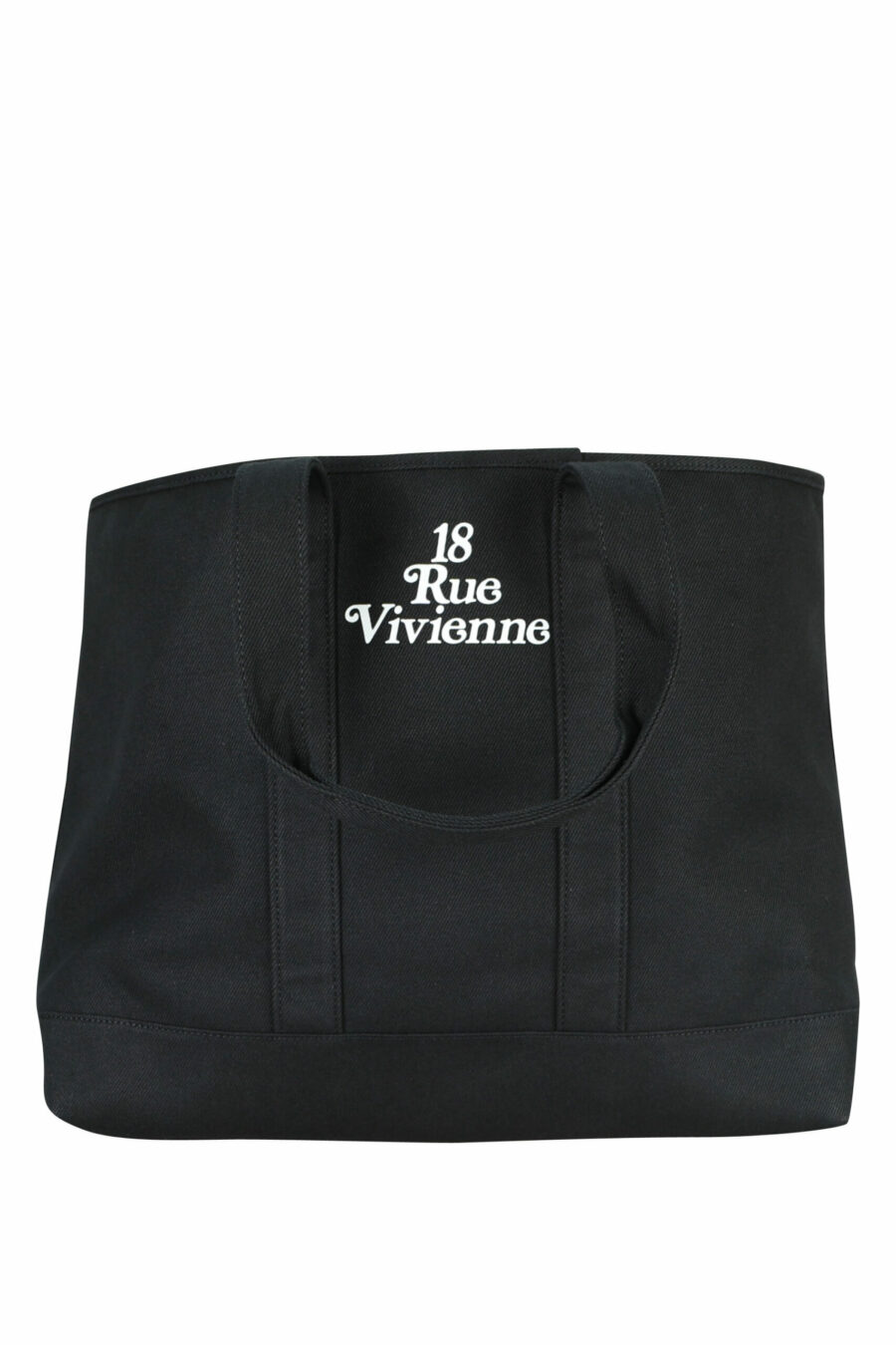 Tote bag black with maxilogo "kenzo utility" - 3612230581388 2 scaled