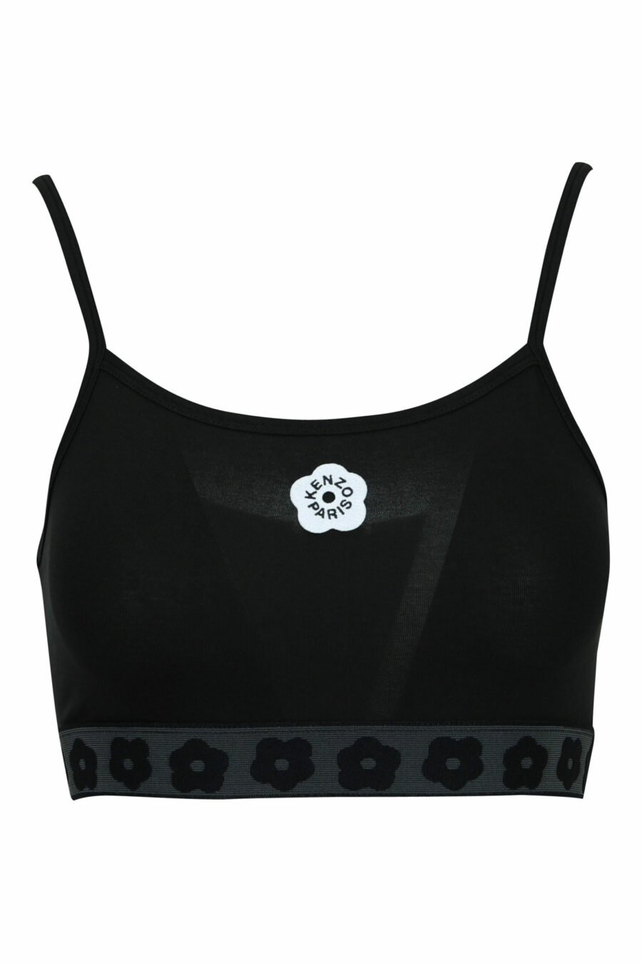 Top negro con logo "boke flower" negro - 3612230583405 scaled
