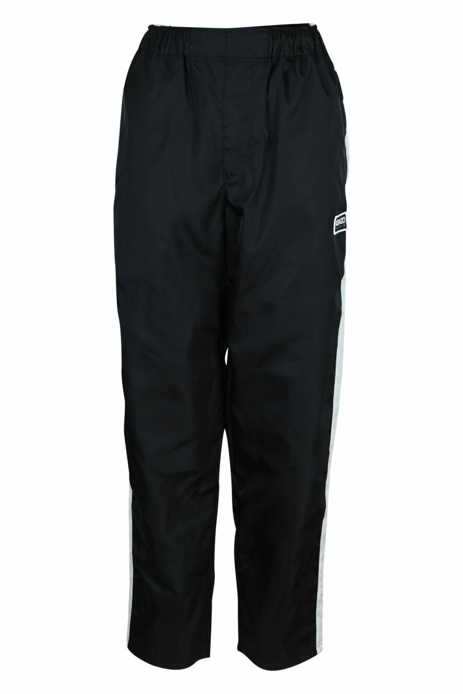 Pantalón de chándal negro con minilogo "kenzo" - 3612230584853 scaled