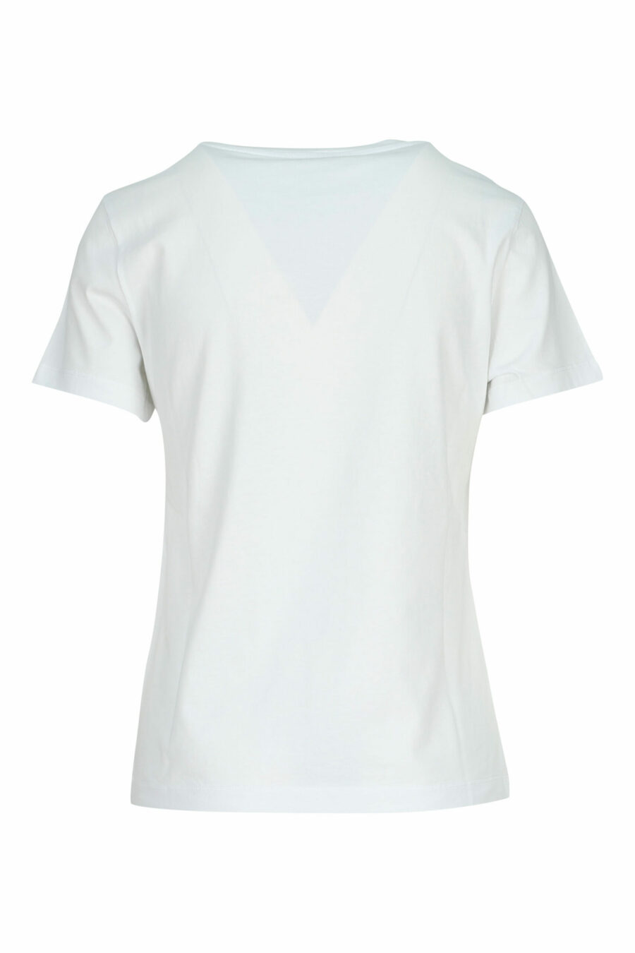 White T-shirt with mini logo "kenzo boke flower" white - 3612230587748 1 scaled