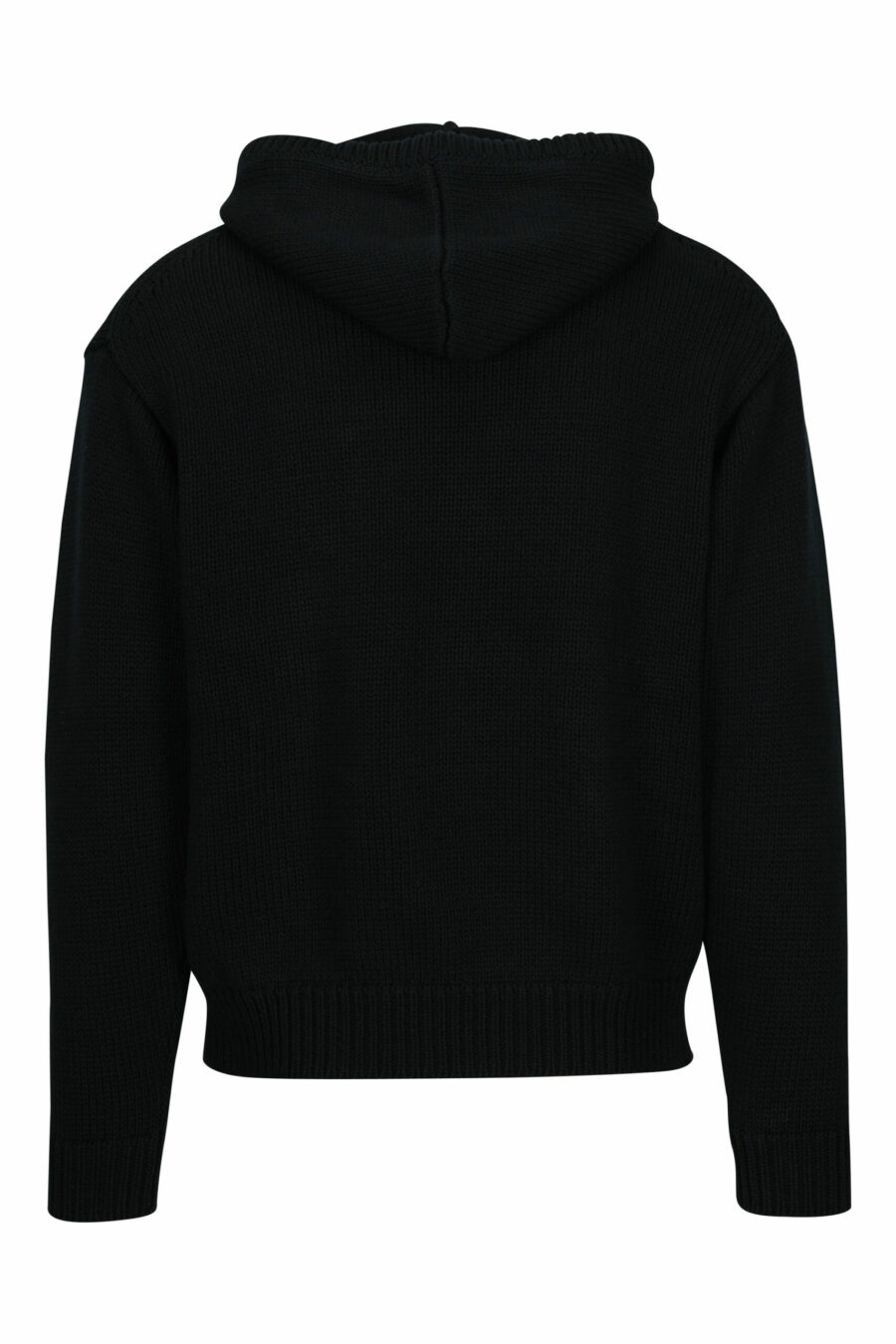 Black hooded sweatshirt with maxilogo "kenzo by verdy" - 3612230610057 1 scaled