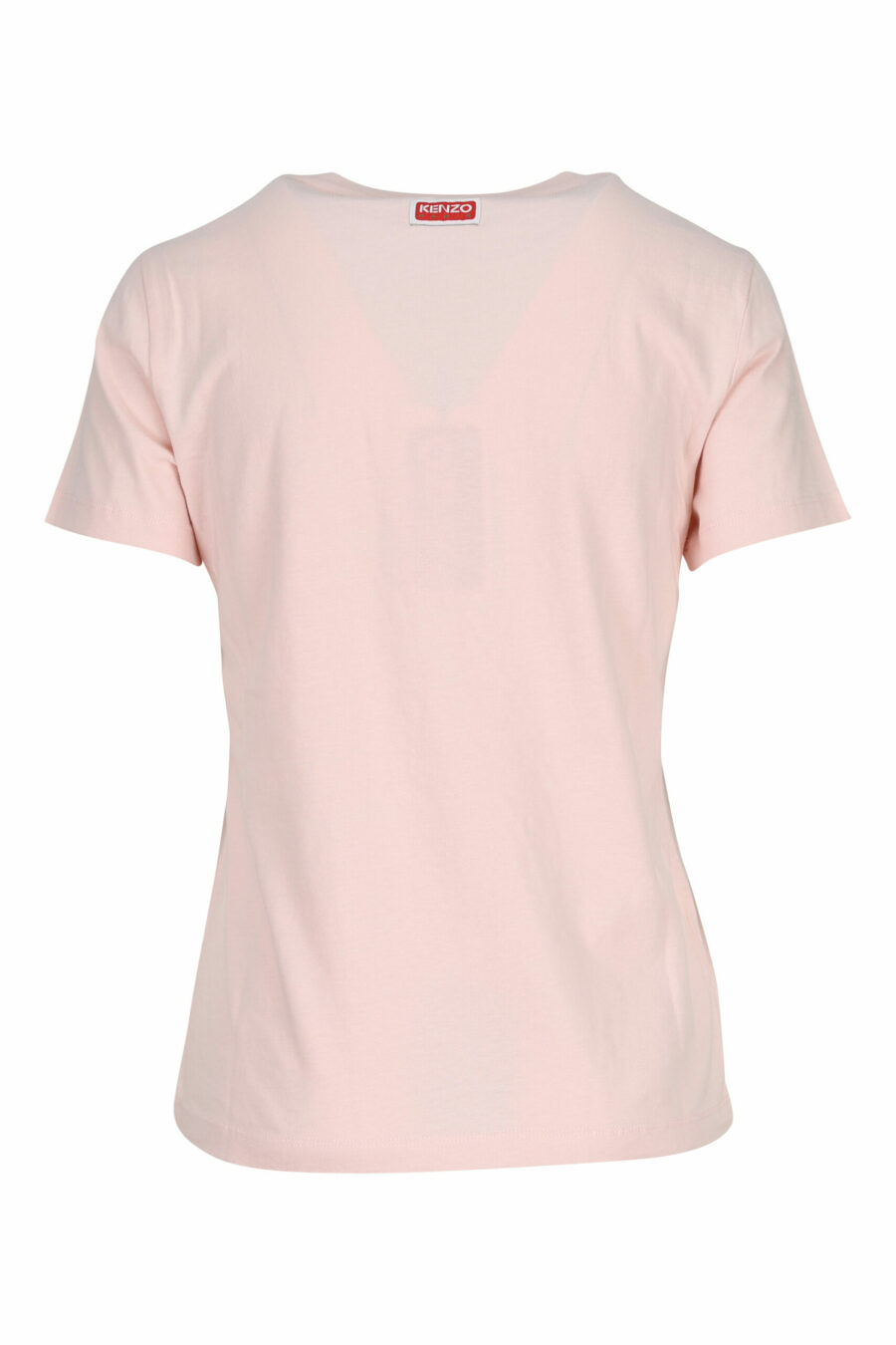 Camiseta rosa con minilogo "kenzo elephant" - 3612230620056 1 scaled