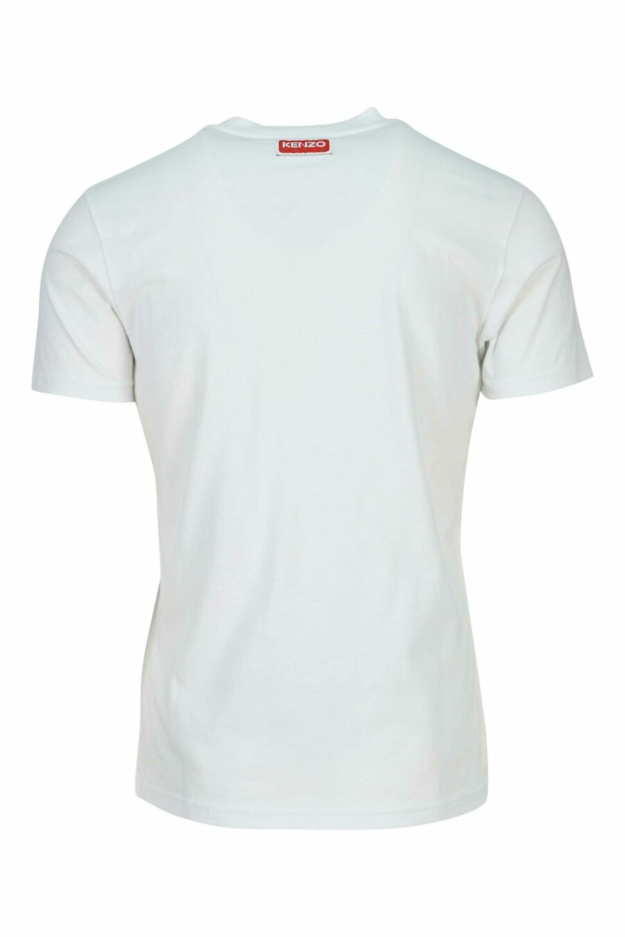 T-shirt blanc "slim" avec logo tigre mini - 3612230625013 1 échelle