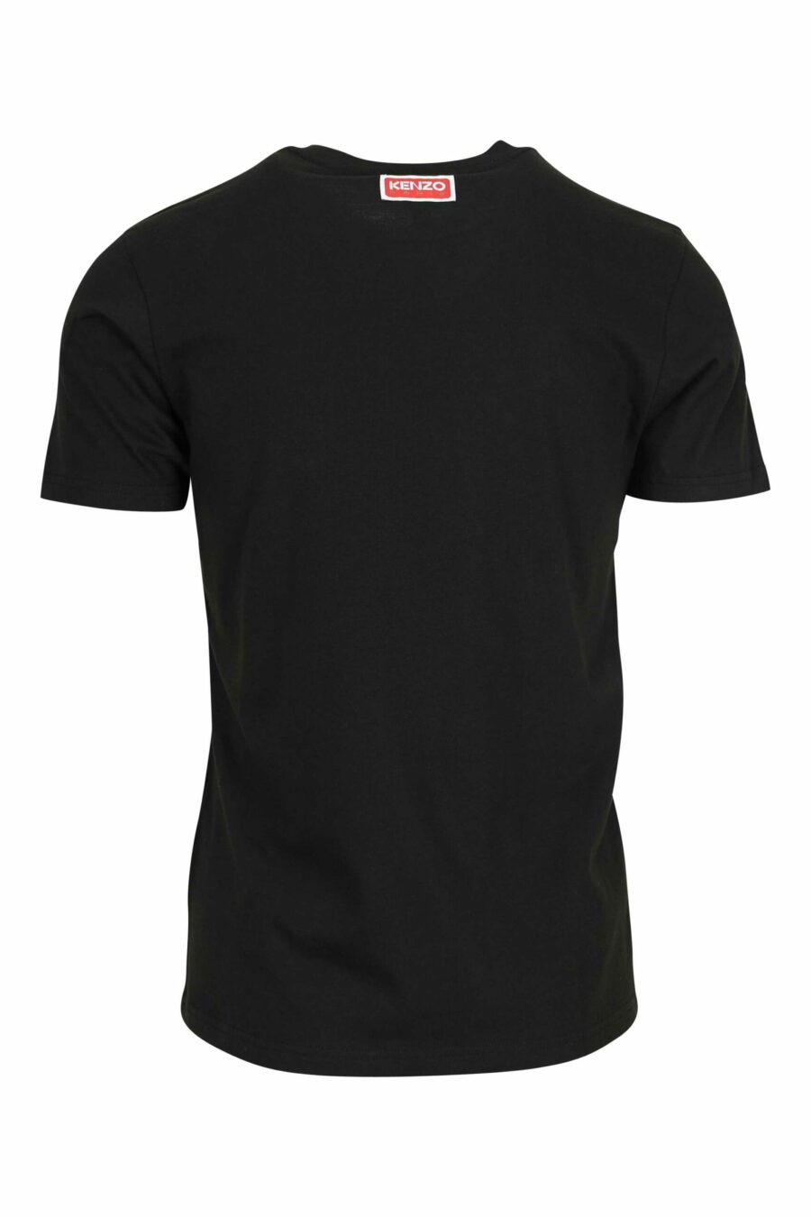 Camiseta negra "slim" con minilogo tigre - 3612230625020 1 scaled