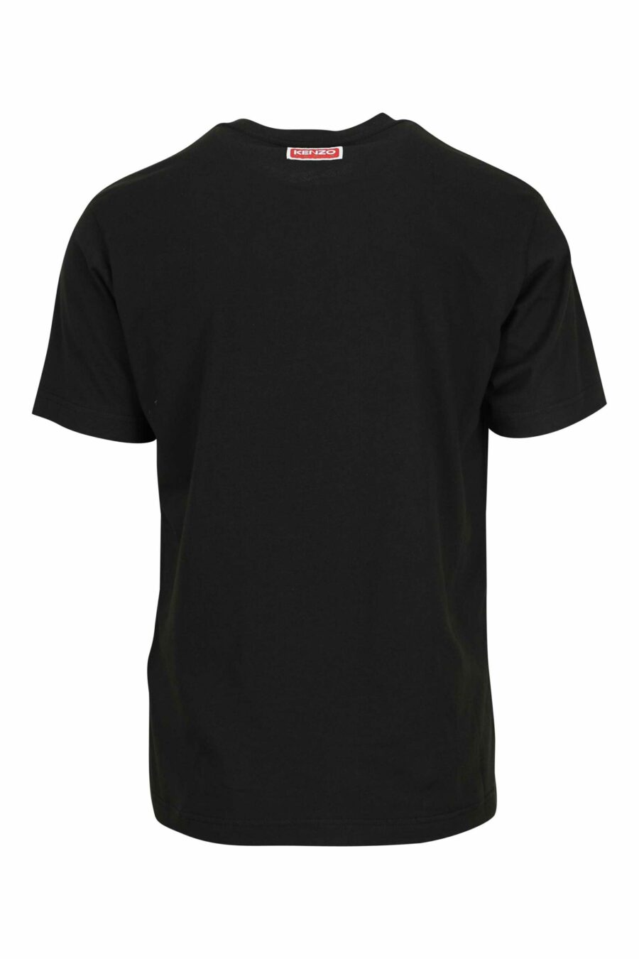 Camiseta negra con maxilogo tigre multicolor - 3612230625112 1 scaled