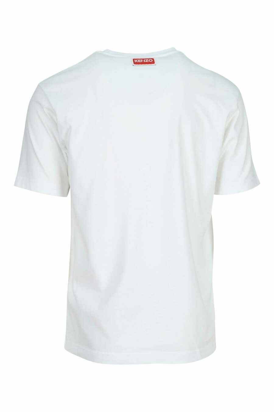 T-shirt branca com maxilogo de tigre multicolorido - 3612230625136 1 scaled