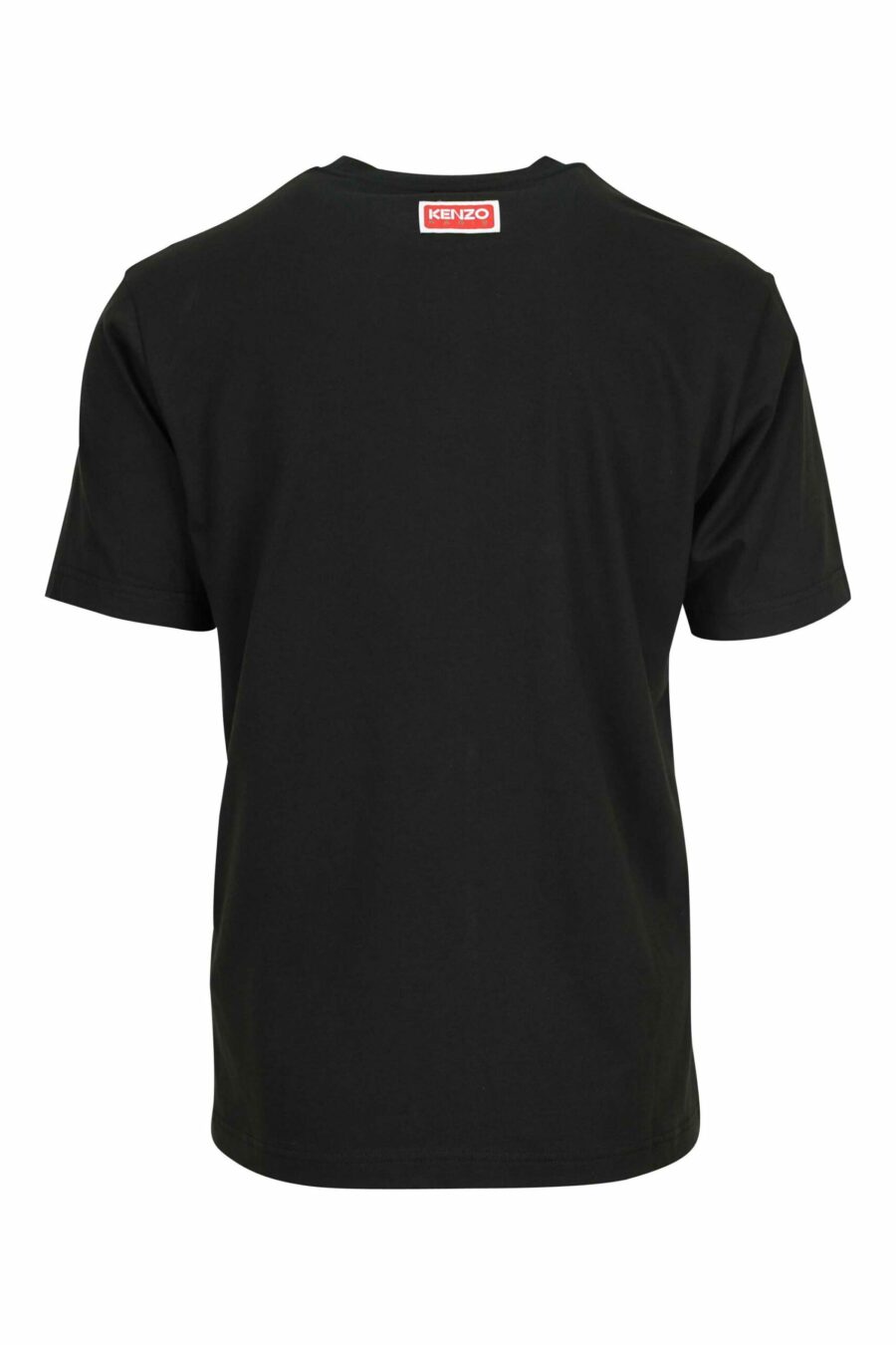 T-shirt preta com maxilogo "kenzo elephant" - 3612230625624 1 scaled