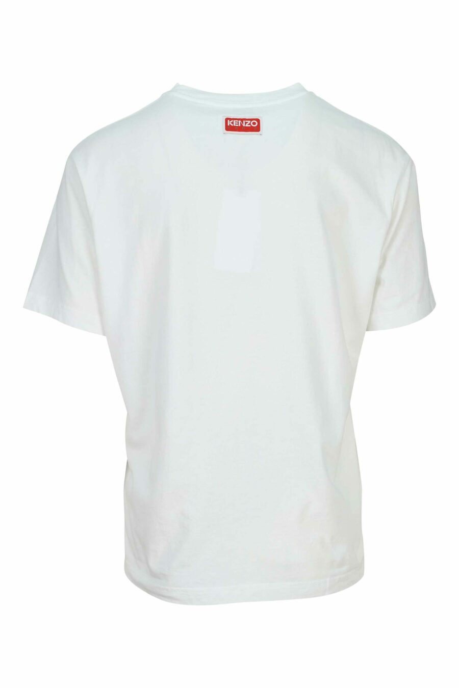 Camiseta "oversize" blanca con maxilogo tigre - 3612230627758 1 scaled