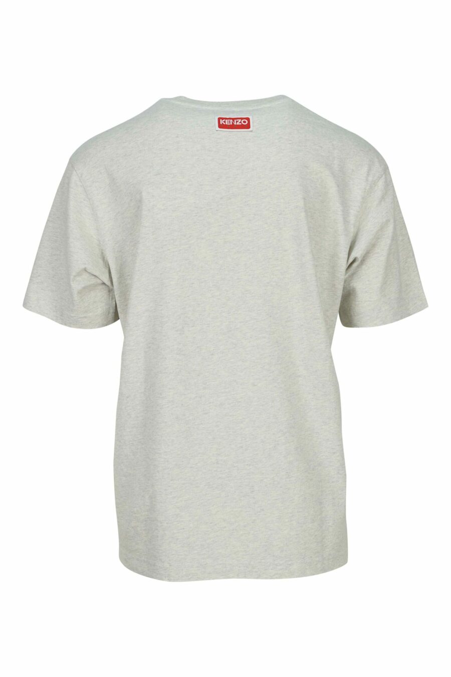 Camiseta gris con maxilogo tigre - 3612230627857 1 scaled