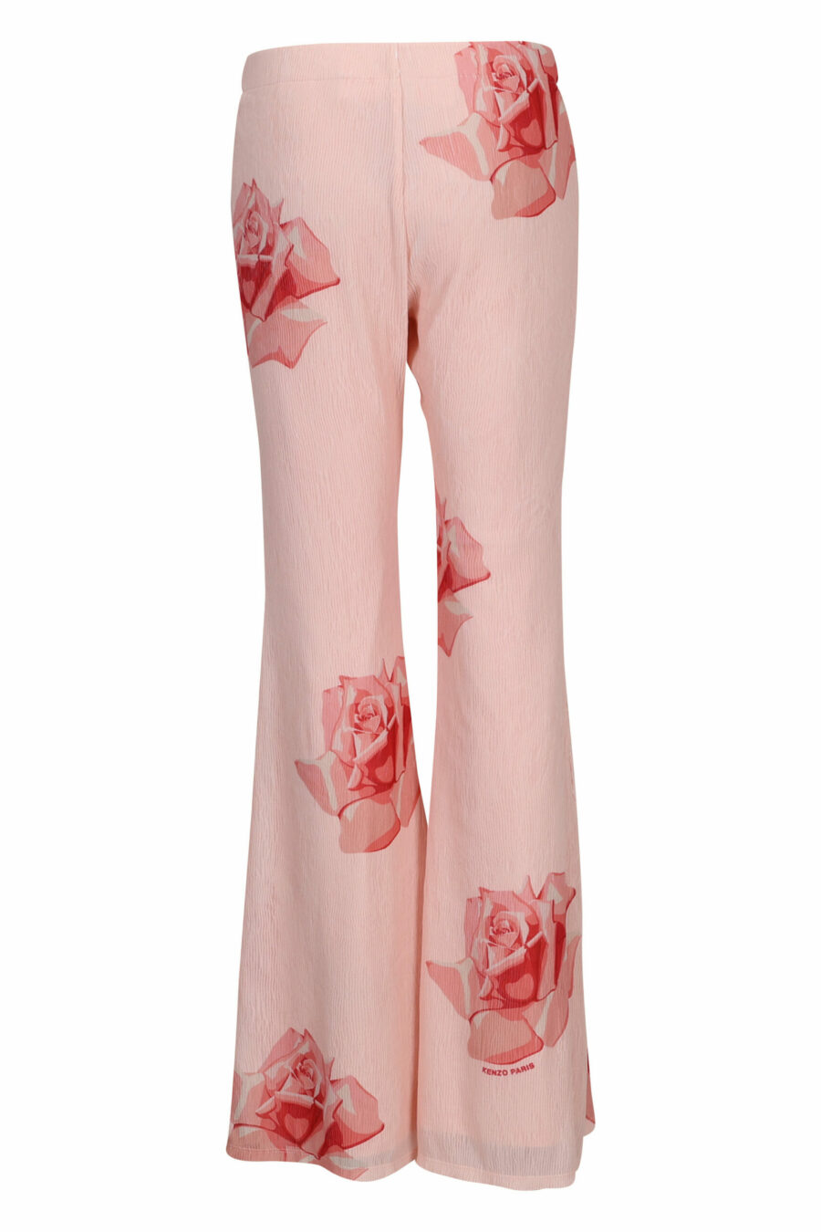 Pantalón rosa con estampado "kenzo rose" - 3612230630246 1 scaled