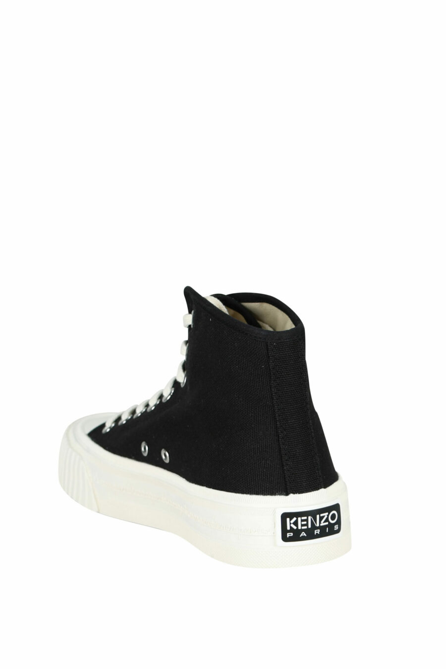 Zapatillas negras altas con logo "kenzo foxy" con logo "tag" - 3612230640009 3 scaled